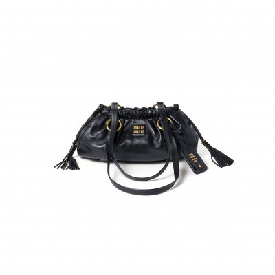 MIU MIU JOIE NAPPA LEATHER BAG 5BG306 (32*16*10.5cm)